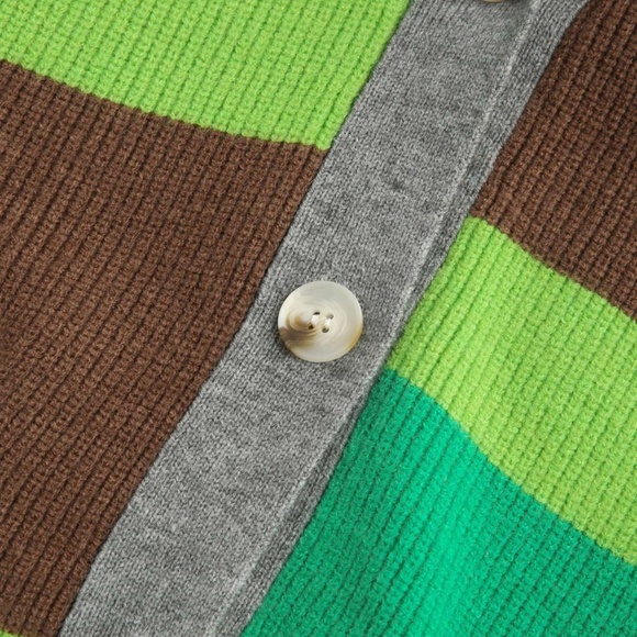 STRIPED KNIT CARDIGAN - Picture 2 of 4